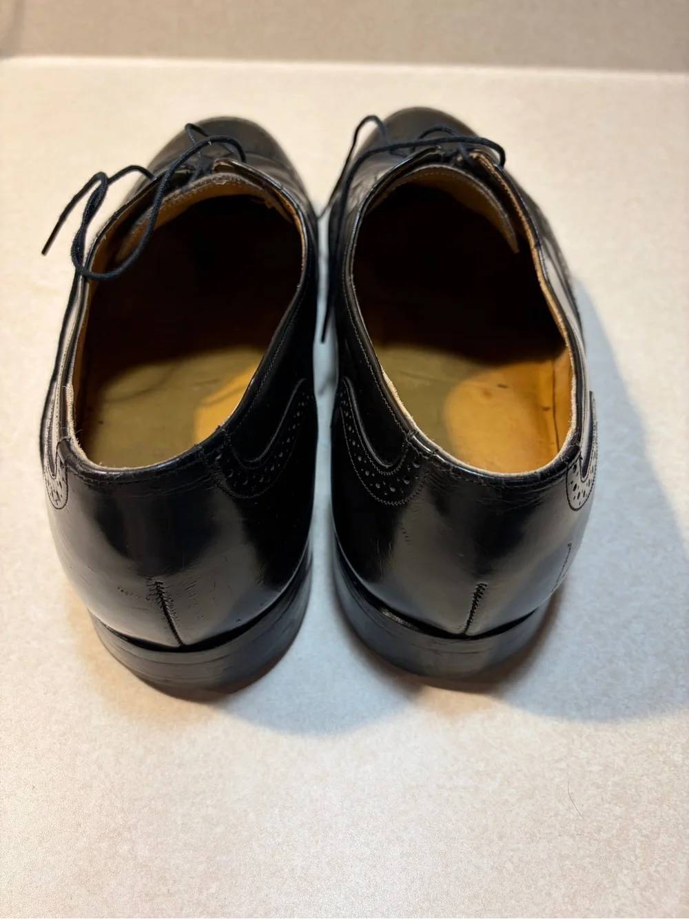 Refurbished Johnston and Murphy wing tips